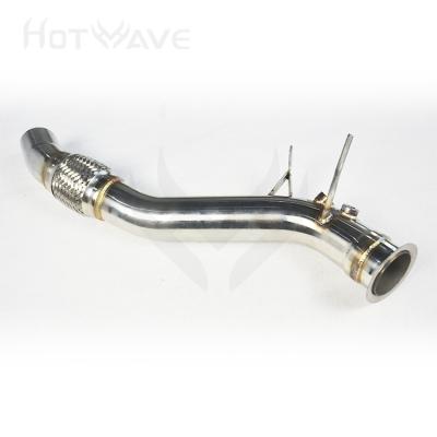 China BMW e90 catless downpipe for E90 E91 E92 E93 325d 330d 330xd M57N2 197PS 231PS (04-09) 3-SERIES (E92) for sale