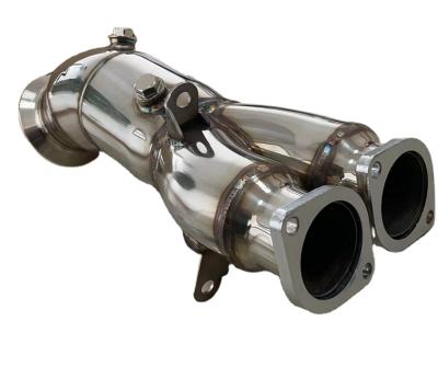 China 300 cell catted downpipe for BMW X4. 35i series. X3. 35i series. 3.0L with turbo. 2015-2019 X4 (F26) for sale