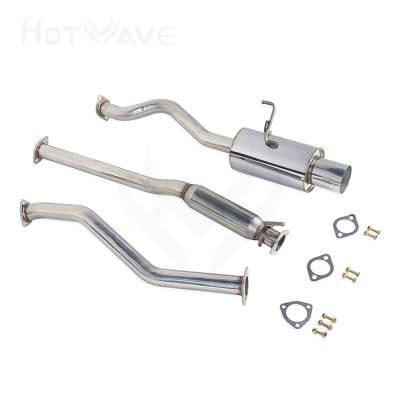 China High Performance SS 304 Exhaust Catback For Honda Civic 01-05 Civic 2/4D for sale