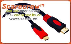 China Scarecrow™ HDMI10 HDMI Cable 10FT (NYLON) for sale