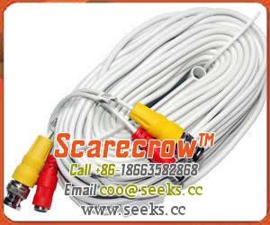 China Scarecrow™ DIY25 DIY Cable with Power 25' Color: black or white for choic for sale