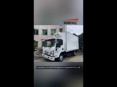 ice cream eutectic plate truck body low temperature reefer van body
