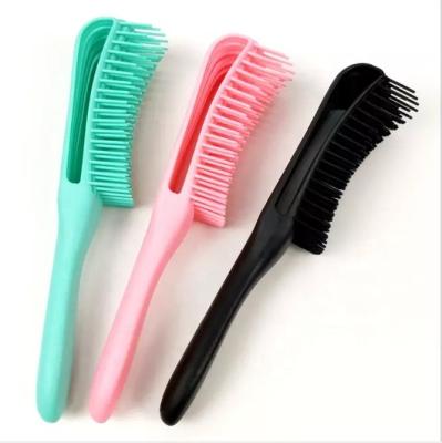 China Waterproof Comb Hot Iron Straightening Hair Extension Brush Hair Straightener Comb Tangle Riddle Good Quality Hair Brush for sale