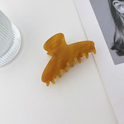 China Mordern 8.5cm Hair Claw Clip Stylish Control Style Ambient Hair Clip Claw Acrylic Hair Accessories for sale