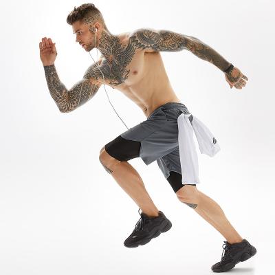 China Summer casual QUICK DRY men's shorts, fitness quick-drying loose trend shorts pants basketball training pants for sale