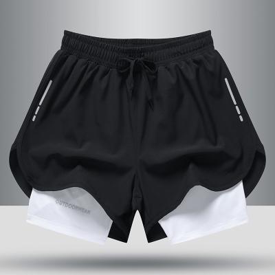 China QUICK DRY Running Shorts Men Gym,Fitness Shaping Beach Shorts Sports Workout Quick Dry Male Fitness Bottoms for sale