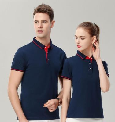 China Anti-Wrinkle Logo Wholesale Custom Polo Shirt, Double Mercerized White T-shit Cotton Solid Color Plain Golf Polyester Polo T-shirt for sale