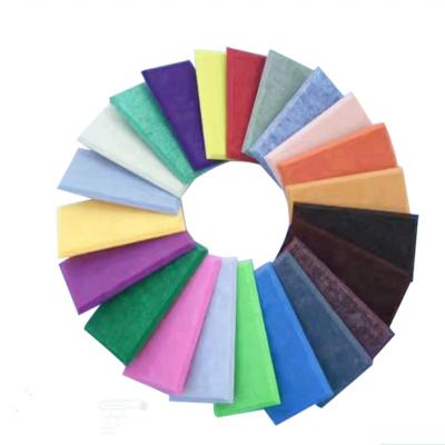 China Modern Colorful 100% Eco Friendly Felt Soundproof Panel Decorate Soundproofing for sale