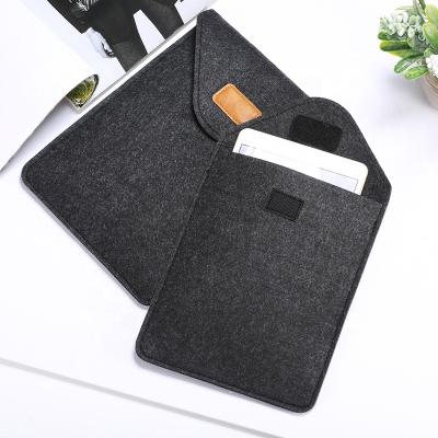 China Eco-friendly Custom Wholesale Style Notebook Tablet Bag Felt Laptop Sleeve Case For Women Mens for sale