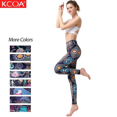 China Wholesale Breathable Active Leggings Women Wear Custom Women Sports Gym Fitness Elasticity Yoga Pants for sale