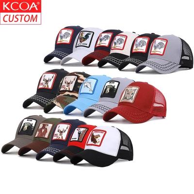 China KCOA JOINT Design Your Own Baseball Cap Amazon Bestselling Baseball Cap Trucker Mesh Cap Ready To Ship for sale