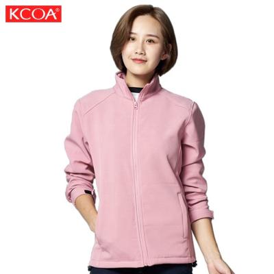 China Sustainable Wholesale Polyester Customized Logo Coats And Jacket For Woman for sale