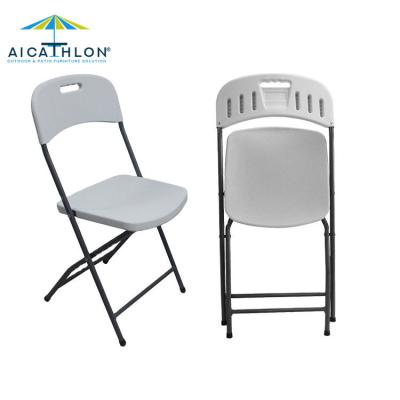 China Factory Supply Modern Outdoor Furniture Wedding Folding Plastic Folding Chairs For Events Plastic for sale