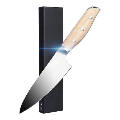 China Viable Hot Selling Wood Handle 7 Inch Kitchen Chef Knife Japanese Kitchen Knives for sale