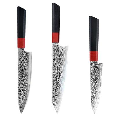 China Viable Wholesale Japan Knives Chef Knife Professional Japanese Damascus Kitchen Knife for sale