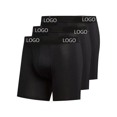 China Antibacterial High Quality Custom Made Cotton Calzoncillos Underwear OEM ODM Manufacturing Bamboo Boxers Briefs For Men for sale