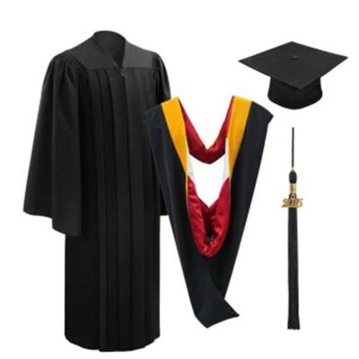 China Gruaduation Gown USA Customized Colors Unisex Bachelor Honors Graduation Gown For Adults College for sale