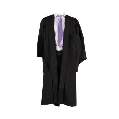 China Luxury Bachelor Dress England Graduation Adult Bachelor's University Graduation Gown for sale