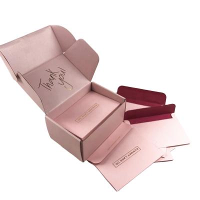 China Handmade Custom Announcement Box Pink Small Gard Envelope Self Seal Mini Paper Gift Envelope For Greeting Thank You Cards Packaging for sale