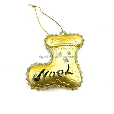 China Metal Christmas Storing Pendant Ornaments Metal Craft Christmas Tree Ornament Creative Christmas Party Decorations Gifts Wholesale for sale