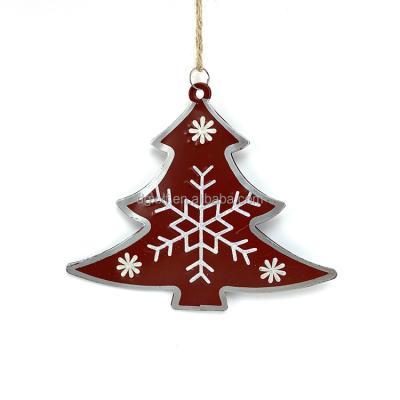 China Metal Tree Decor Christmas Tree Decor New Year Party Holiday DIY Hanging Decorations Wedding Hanging Ornaments for sale