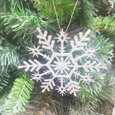 China 2020 Popular Snow Christmas Products Snow Decoration Christmas Tree Decorations Shopping Mall Decoration for sale