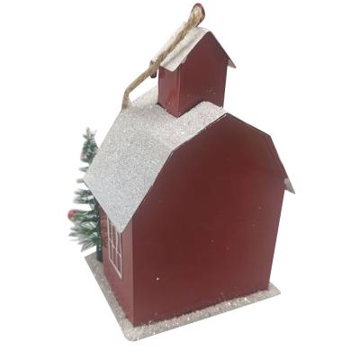 China Christmas Ornament 3D Home Decorations Mini Christmas Tree Ornaments Small New Year Gifts for sale