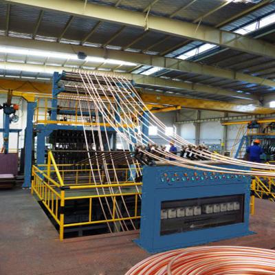 China Aluminum / Copper Continuous Casting 8mm , 12mm Rod Copper Rod Copper Strip And Aluminum Rolling Mill Line for sale