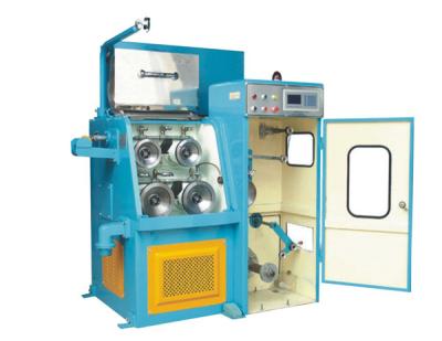 China Electrical wire and cable making industry fine copper wire drawing machine with annealer for high quality small wire cable making machine from aluminum wire making factory for sale