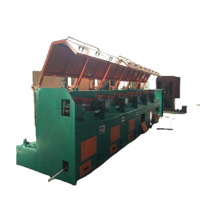 China Garment Shops Straight Line Steel Wire Drawing Welding Machine Steel Cable with Annealer for Low Carbon Drawing Machine for sale