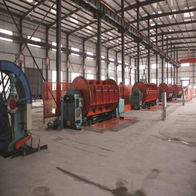 China 630/12+18+24 Rigid Frame Strander Stranding / Stranding Machine With Floor Batch Loading for sale