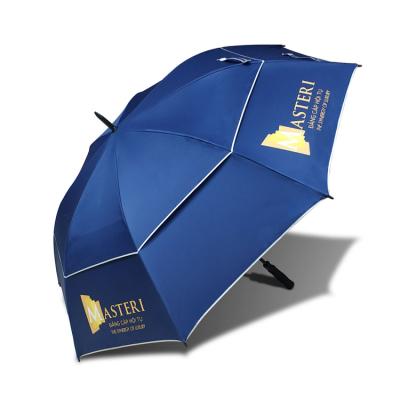 China All In 1 Large Vinyl Golf Umbrella Windproof Umbrellas Mesh 68IN Oversized Auto Open For Men Wome for sale