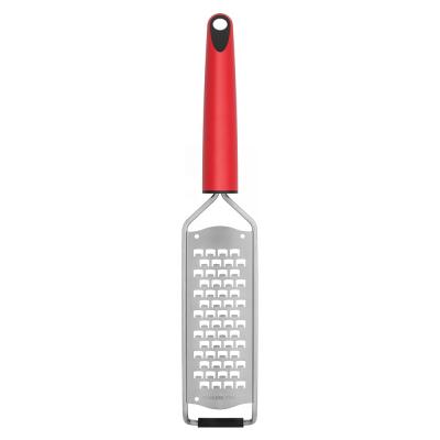 China Sustainable Stainless Steel Cheese Grater PP+TPR Handle for sale