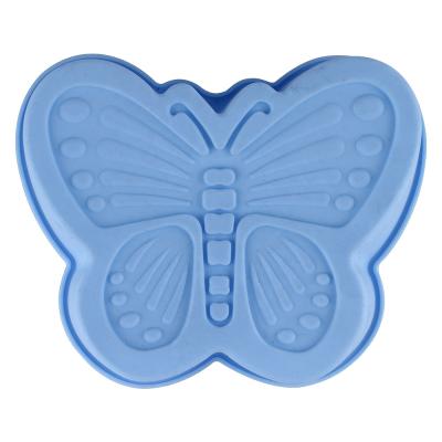 China Viable Silicone Cake Form Butterfly 3D Baking Mold for sale