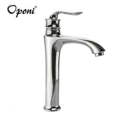 China New Design Faucets Single Lever Basin Mixer Metered Bathroom Basin Faucet for sale