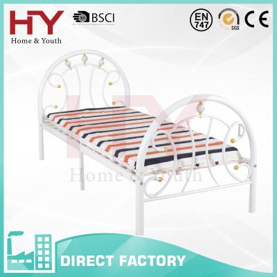 China Comfortable Modern Cheap Price Simple Metal Bed Frame for sale