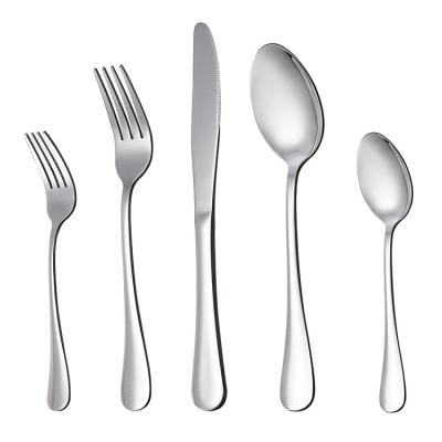 China Sustainable Flatware Cutlery Set, Colorful 20-Piece Stainless Steel Silverware Set For 4, Dinnerware Eating Utensils for sale