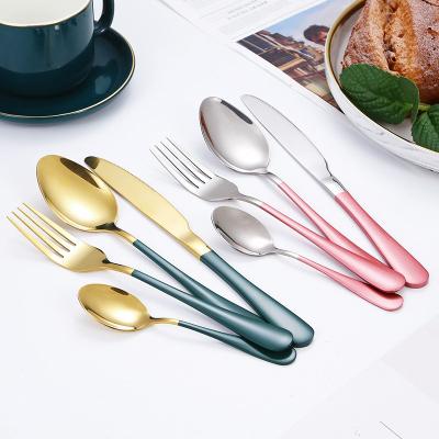 China Sustainable Popular Pocket Reusable Cutlery Set And Chopsticks For On The Go Folding Cutlery Flatware for sale