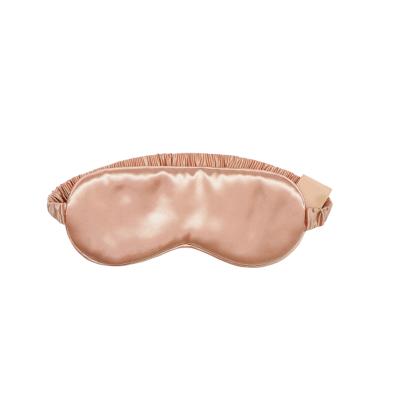 China 2021 Wholesale 22mm Anti-puffiness Pure Silk Sleep Eye Mask Comfortable Silk Eye Mask for sale