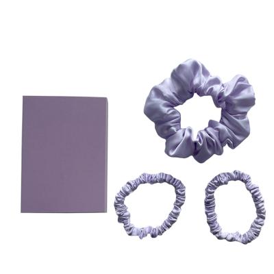 China Combo Sales Portable Elastic Hair Bands 16mm Color 16mm Silk Fabric Optional for sale