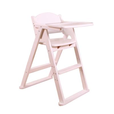 China Nashow LMHC-065 New Design Solid Wood Baby Referee Chair Nursery Funiture Wooden Foldable Feeding Chair for sale