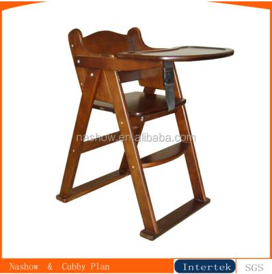 China Modern high quality baby solid wood wooden umpire chair for sale