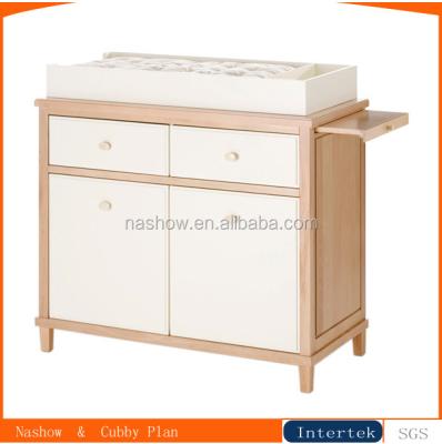 China Modern High Quality Solid Wood Baby Changing Table Solid Wood for sale