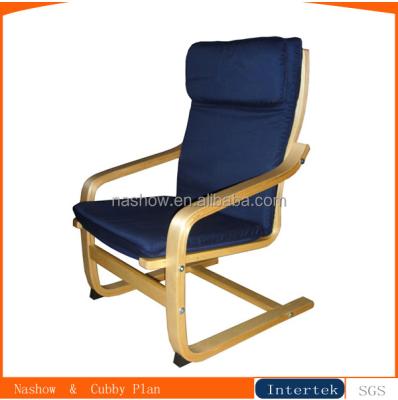 China Leisure Chair Kids Wooden Relaxing Chair for sale