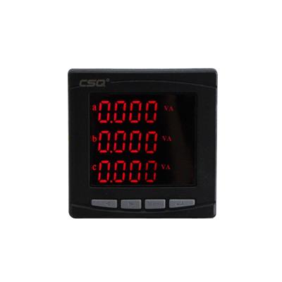 China Wholesale RS485 Battery Multi-Function AC Voltmeter Ammeter 220V Panel CE Digital Voltmeter PD652E-9S4 Three Phase Ammeter for sale