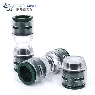 China NO 8.5mm Microduct Connector Coupler Microduct Accessories Microduct Straight Connector 8.5mm for sale