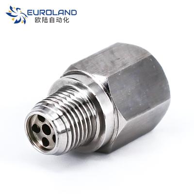 China Stainless Steel Male Thread Connector Check Valve Female Quick Adapter, Hex Common Equal for sale