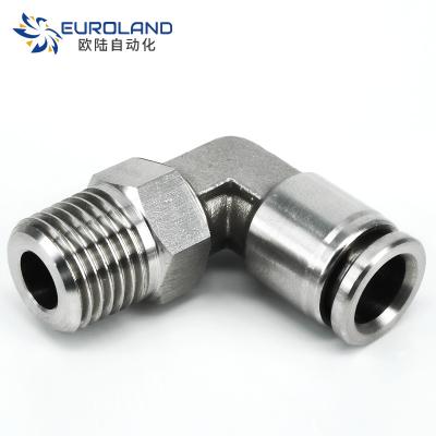 China Other Quick Connect Hose Elbow Connector For Pneumatic And Stainless Steel Connectors for sale