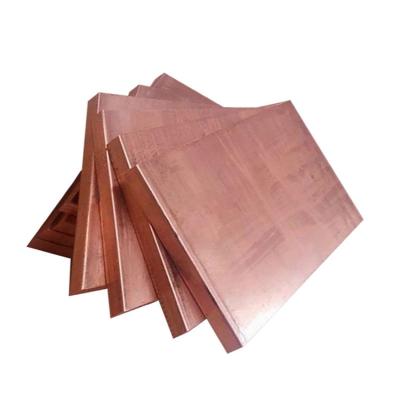 China 4mm Copper C1100 Industry Low Price High Purity Copper Plate 0.5mm, 0.8mm, 1mm, 3mm for sale