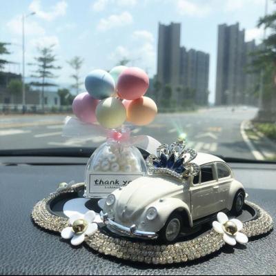 China Fragrance Diffuser Fashion Rhinestone Car Air Freshener Eco-Friendly Perfume For Girl Ladies Car Interior Decoration for sale